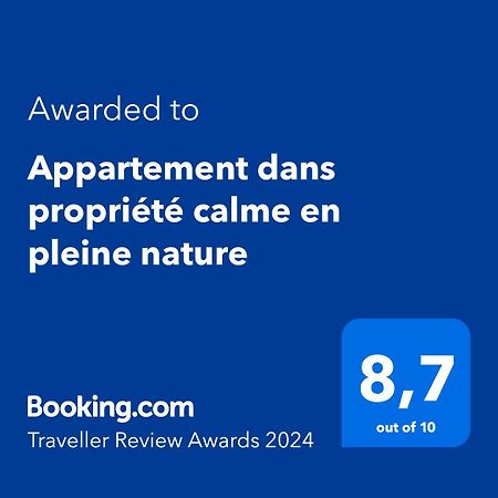 Appartement Dans Propriete Calme En Pleine Nature Charbonnières-les-Bains Zewnętrze zdjęcie